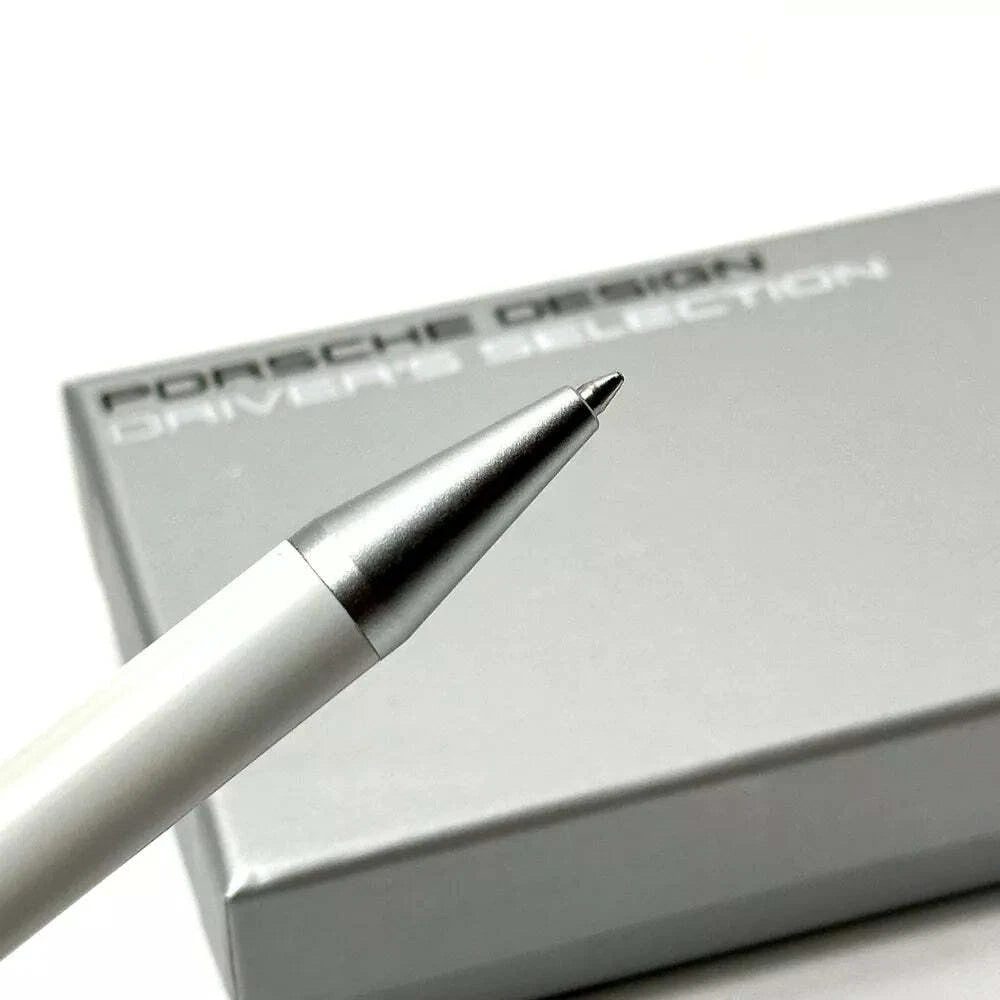 PORSCHE DESIGN BALLPEN, DRIVER SELECTION, VIP, WHITE/SILVER