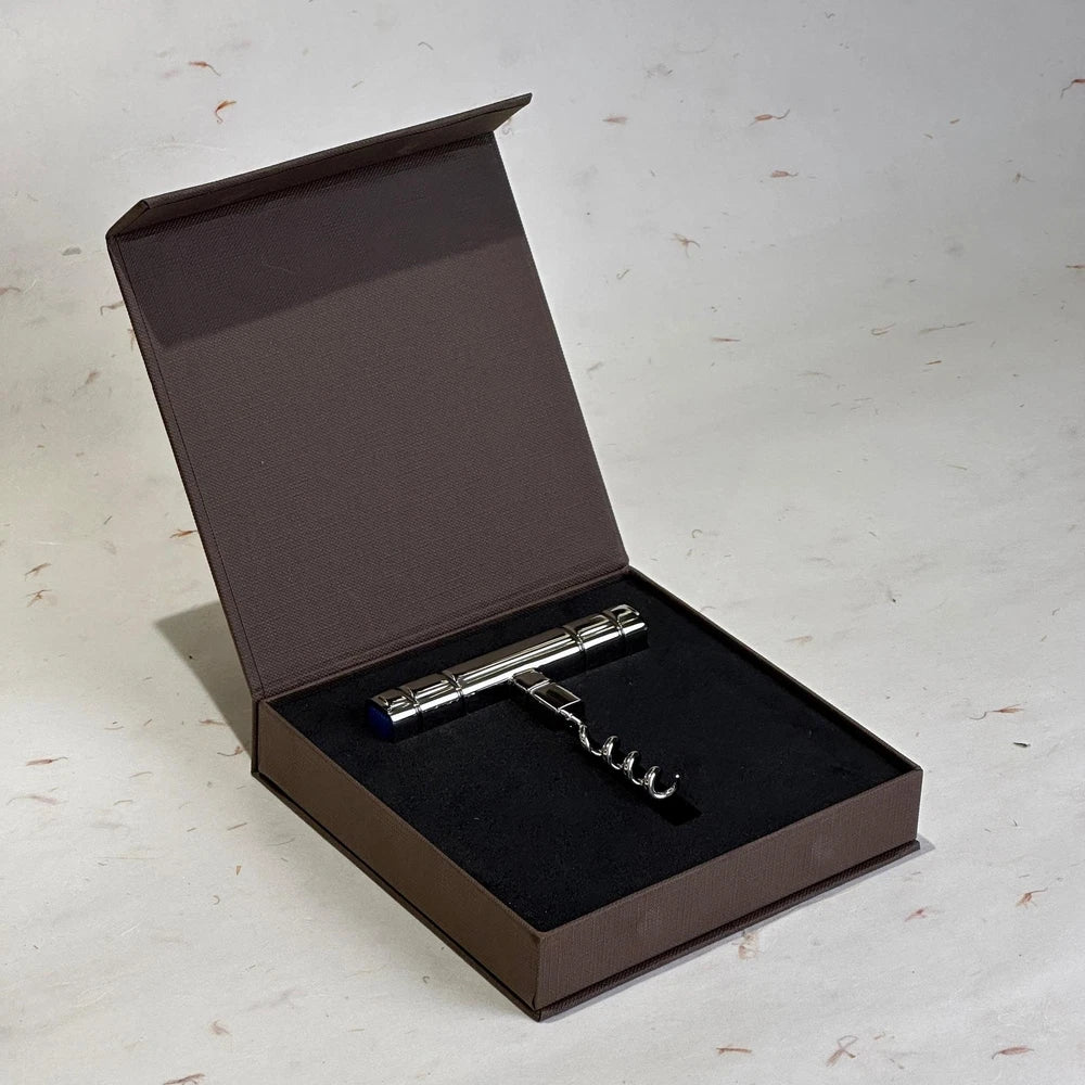 PATEK PHILIPPE SILVER BOTTLE OPENER WITH CORKSCREW | LUXURY VIP GIFT