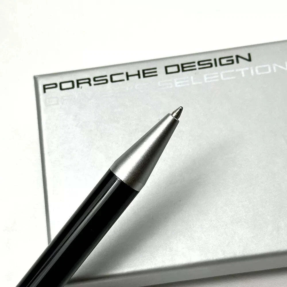 PORSCHE DESIGN BALLPOINT PEN DRIVERS SELECTION BLACK SILVER FOR VIP CLIENTS