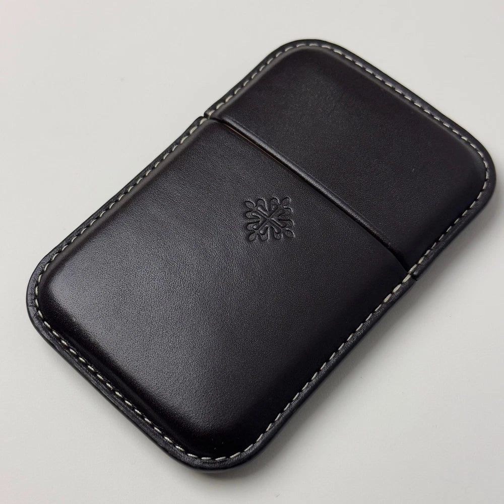 PATEK PHILIPPE CALATRAVA LUXURY LEATHER CARD CASE