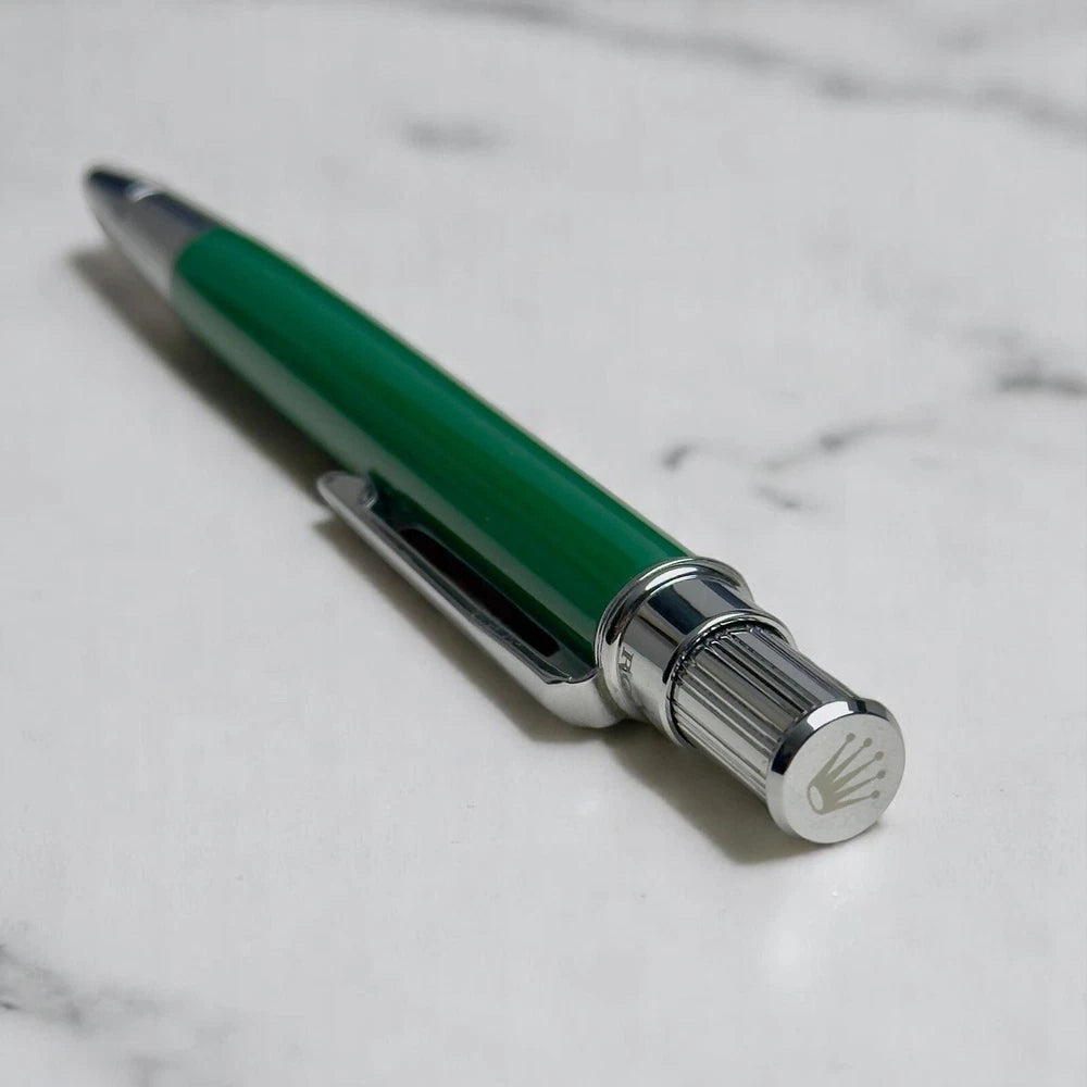 ROLEX EMERALD CLICK PEN IN EMERALD GREEN | VIP COLLECTIBLE