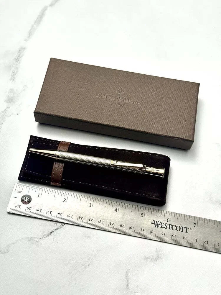 PATEK PHILIPPE GILDED SCRIPT PEN SET FOR GRAF VON FABER CASTELL | LUXURY WRITING