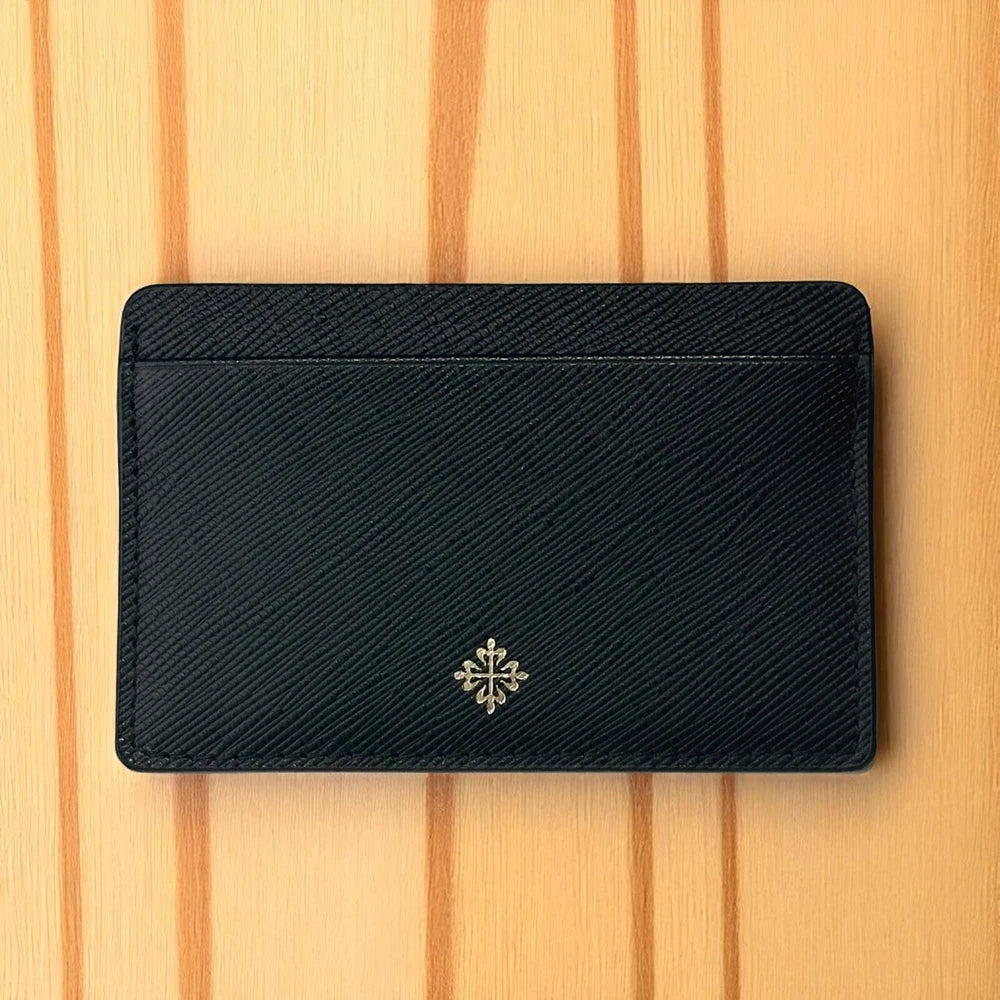 PATEK PHILIPPE CALATRAVA CARDHOLDER SAFFIANO LEATHER CARD WALLET AD VIP GIFT