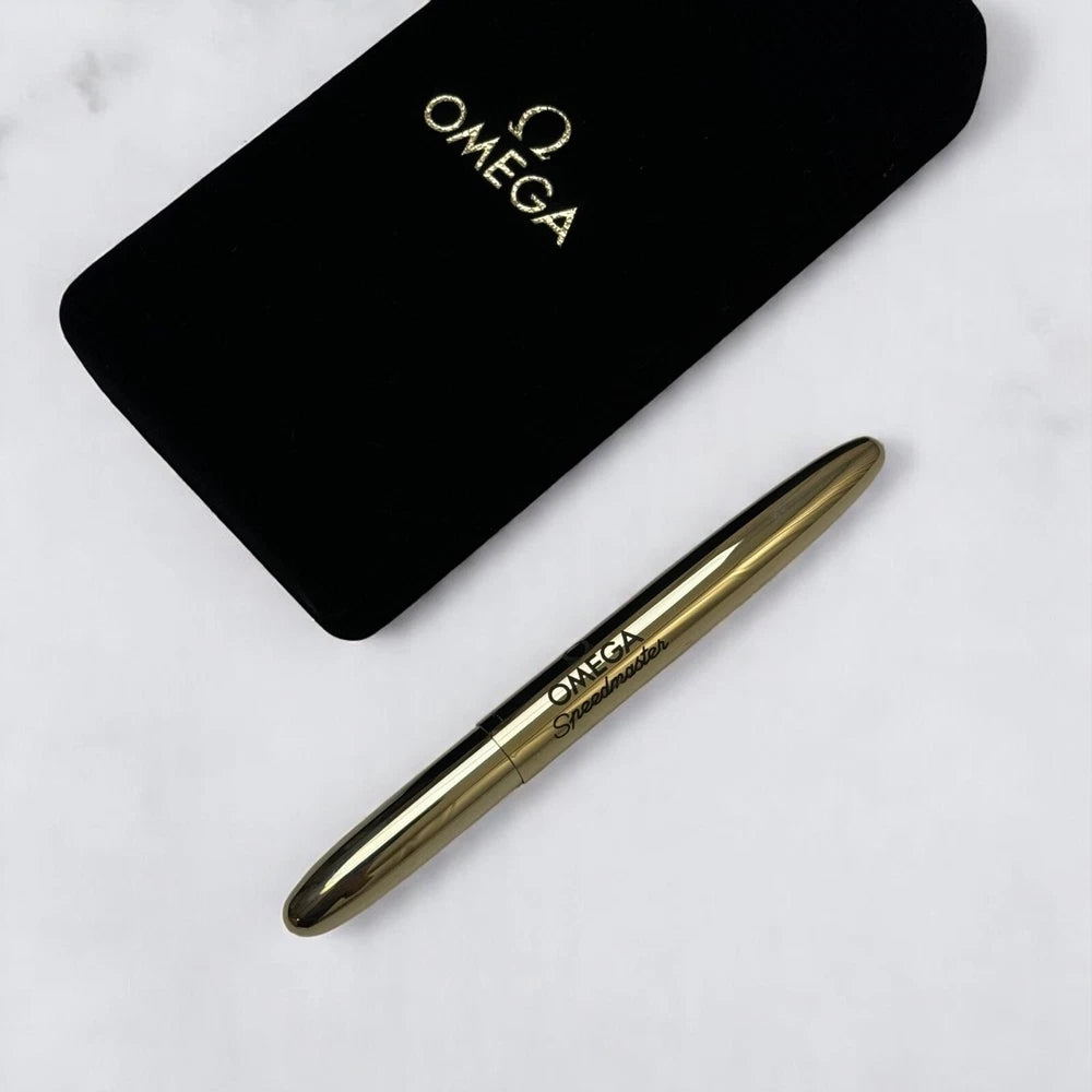 OMEGA SPEEDMASTER 50TH ANNIVERSARY APOLLO 11 GOLD SPACE PEN