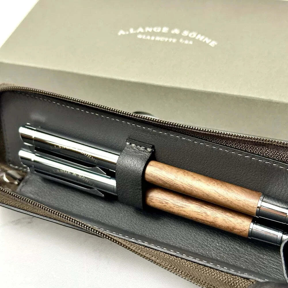 A. LANGE & SOHNE ROYAL MAHOGANY PEN SET - VIP GIFT AD123