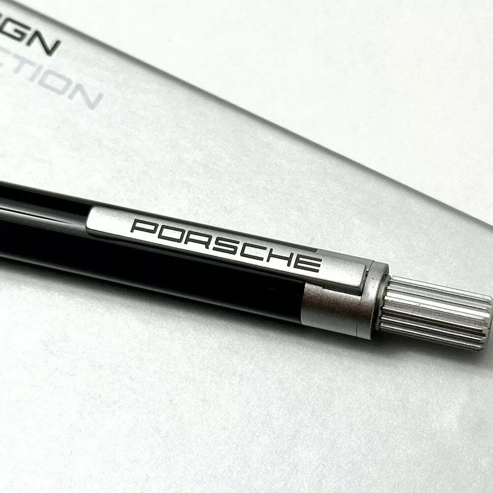 PORSCHE DESIGN BALLPOINT PEN DRIVERS SELECTION BLACK SILVER FOR VIP CLIENTS