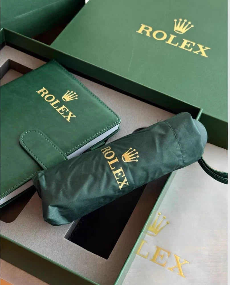 ROLEX PREMIUM GIFT SET PEN | NOTEBOOK | UMBRELLA AD GIFT