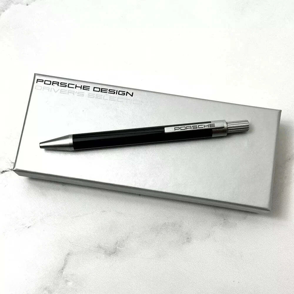 PORSCHE DESIGN BALLPOINT PEN DRIVERS SELECTION BLACK SILVER FOR VIP CLIENTS