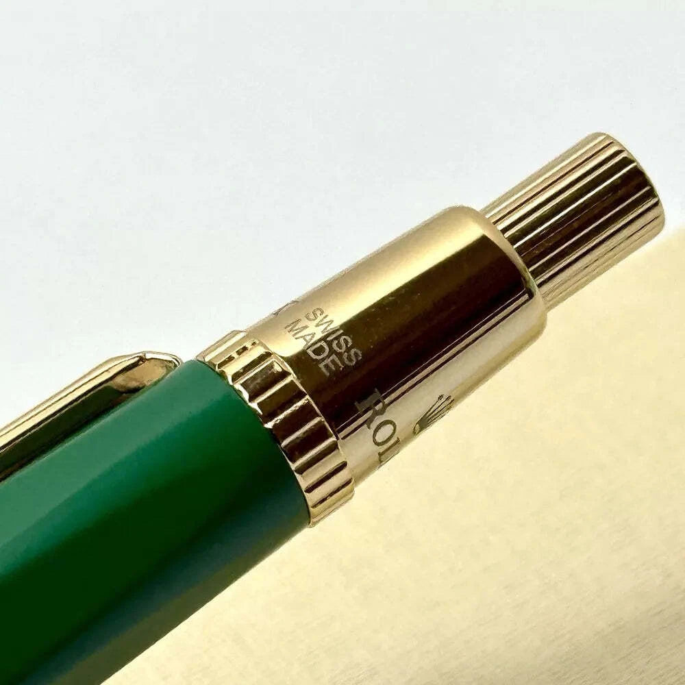 ROLEX GOLD HEX BALLPOINT PEN FOR VIPS | LUXURY WRITING INSTRUMENT