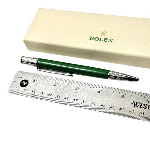 ROLEX EMERALD OYSTER BALLPOINT CLICK PEN FOR VIP GIFT | LUXE WRITING INSTRUMENT