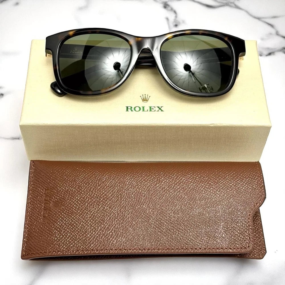 ROLEX HERITAGE SUNGLASSES VIP GIFT SET – INCLUDES CASE & CLOTH | AD GIFT