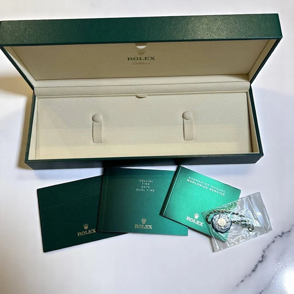 GENUINE ROLEX CELLINI MOONPHASE BOX AD GIFT