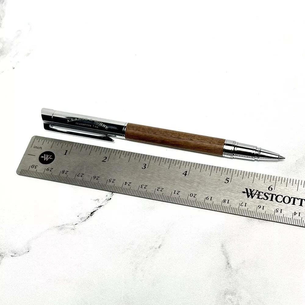 A LANGE & SOHNE MAHOGANY ROYAL PEN FOR LUXURY COLLECTORS | TIMELESS ELEGANCE