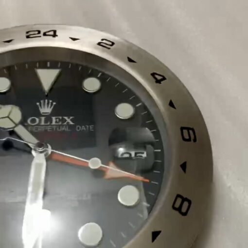 ROLEX EXPLORER 2 – BLACK DIAL – RL−35 WALL CLOCK