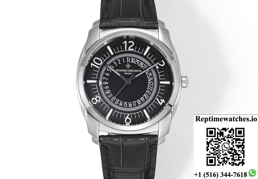 Vacheron Constantin Quidley 4500S/000A-B196 Gr Factory Alligator Leather Strap-Rep Time Watches