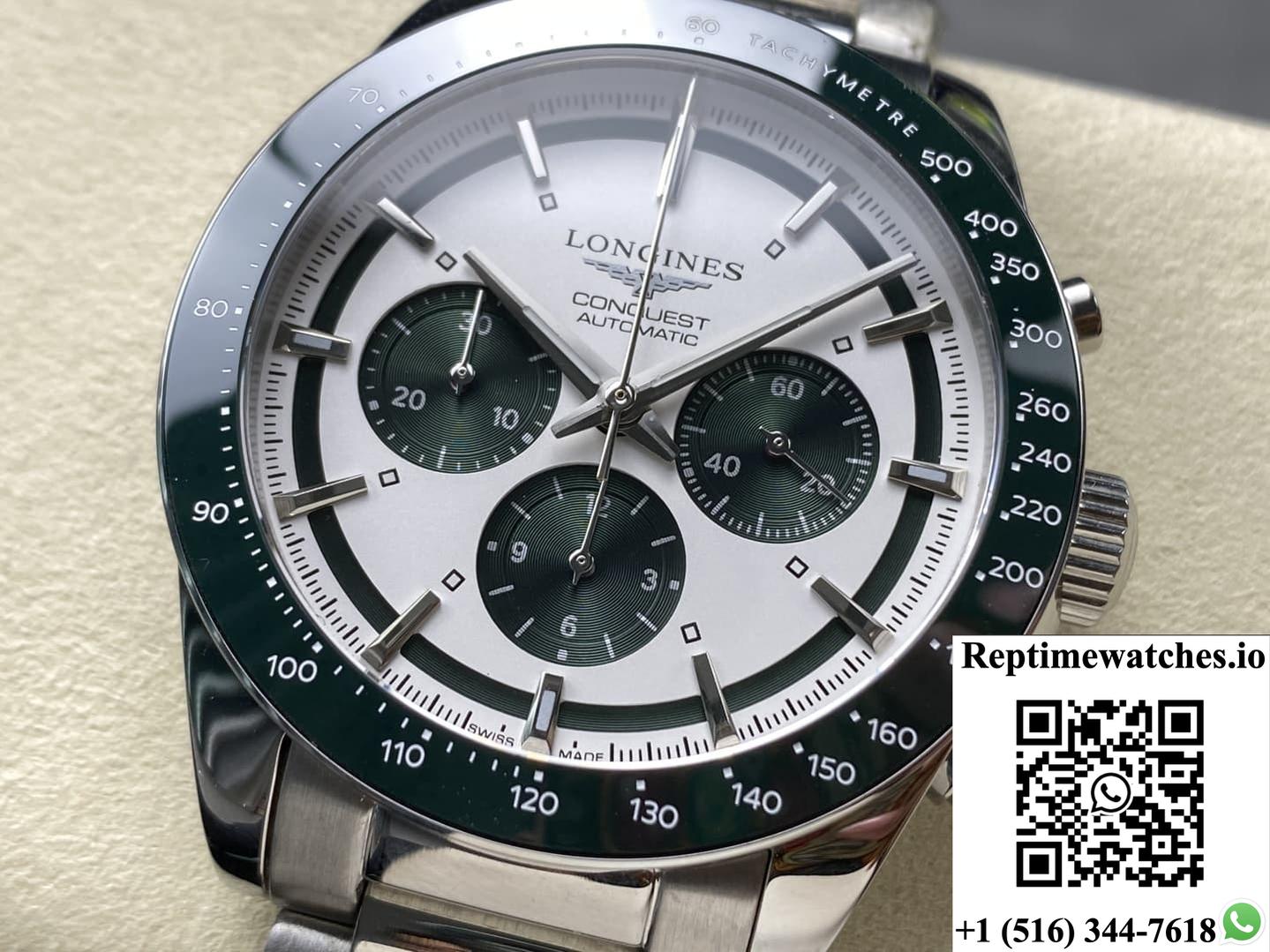 Longines Sports L3.835.4.02.6 Silver Dial-Rep Time Watches