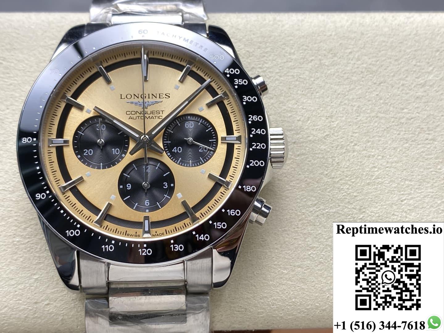 Longines Sports L3.835.4.32.6 Brown Dial-Rep Time Watches