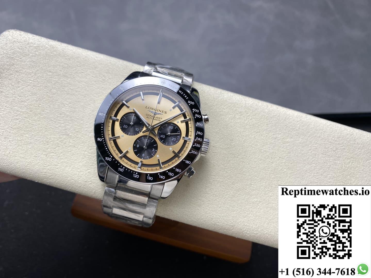 Longines Sports L3.835.4.32.6 Brown Dial-Rep Time Watches