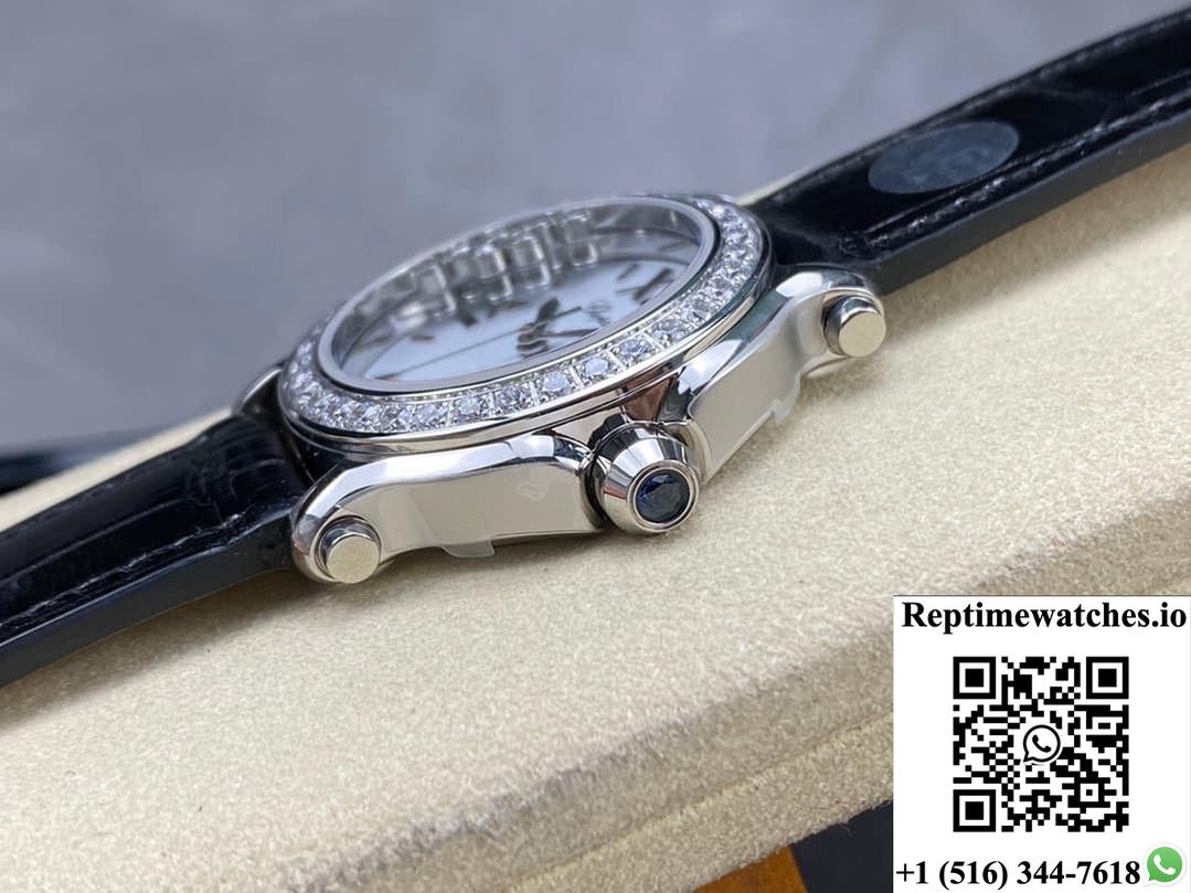 Chopard Happy Diamonds 278475-3037 Yf Factory Black Strap-Rep Time Watches