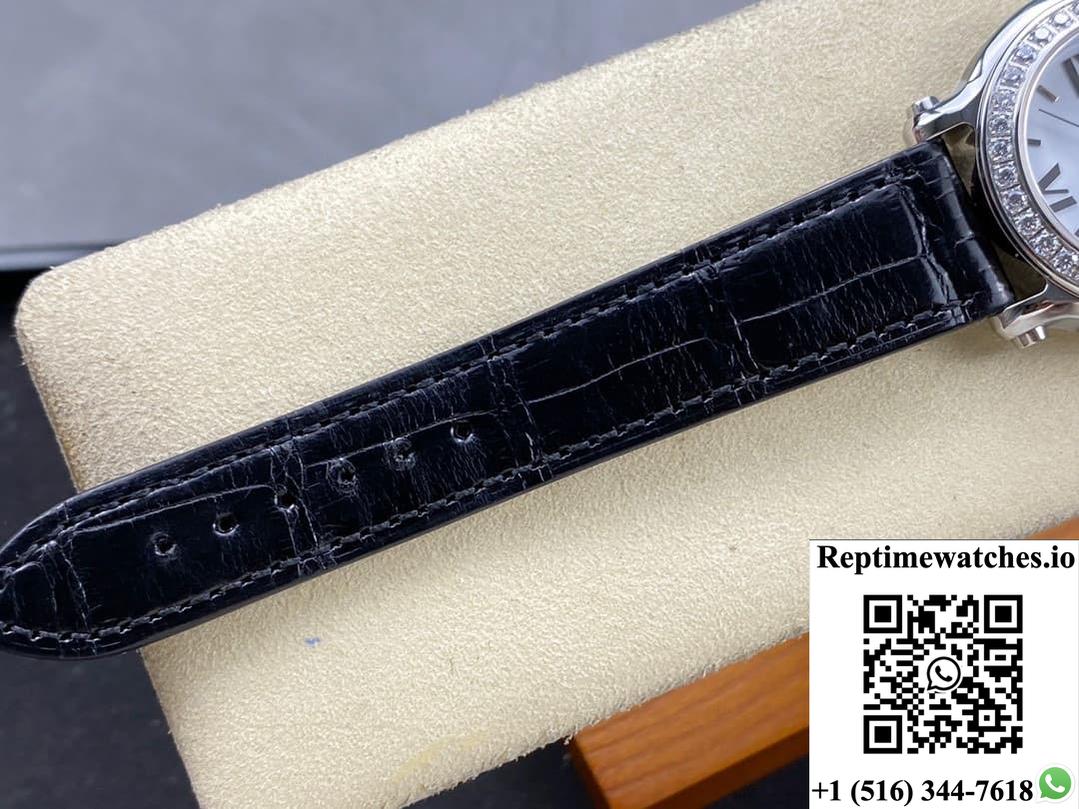 Chopard Happy Diamonds 278475-3037 Yf Factory Black Strap-Rep Time Watches