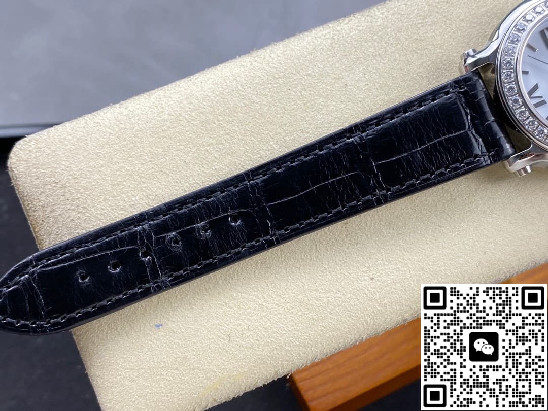 Chopard Happy Diamonds 278475-3037 YF Factory Black Strap