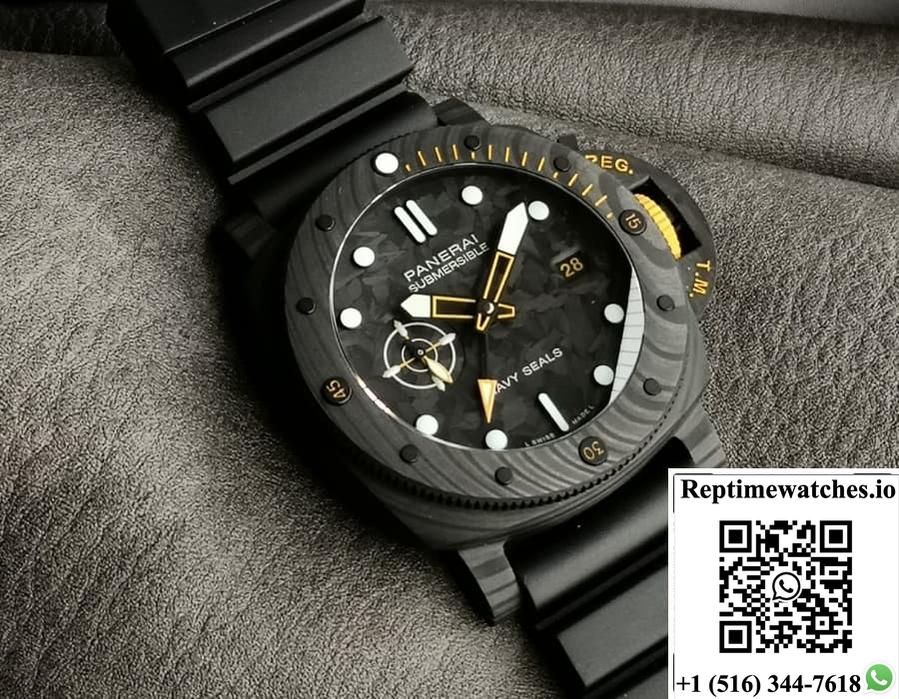 Panerai Submersible Pam01324 Vs Factory Dark Grey Dial-Rep Time Watches