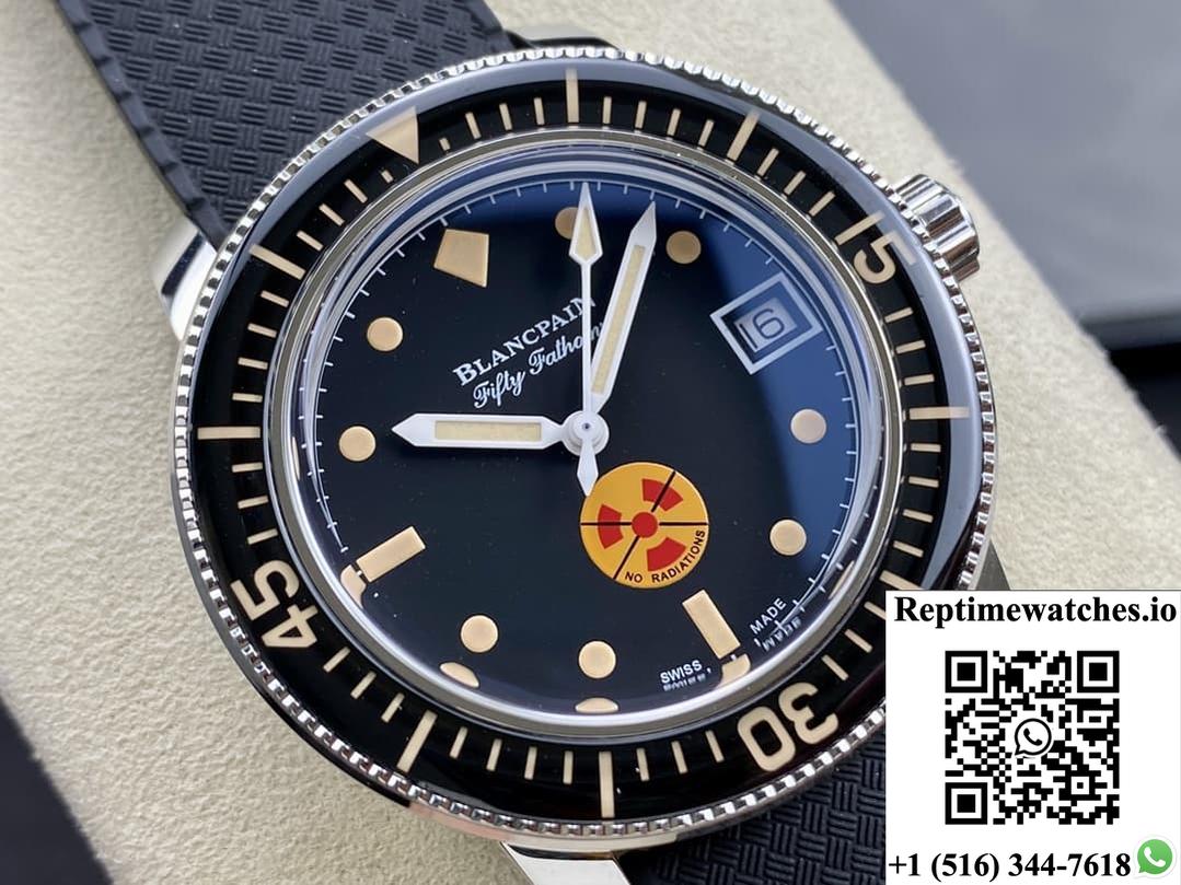 Blancpain Fifty Fathoms 5008D-1130-B64A Tw Factory Black Dial-Rep Time Watches