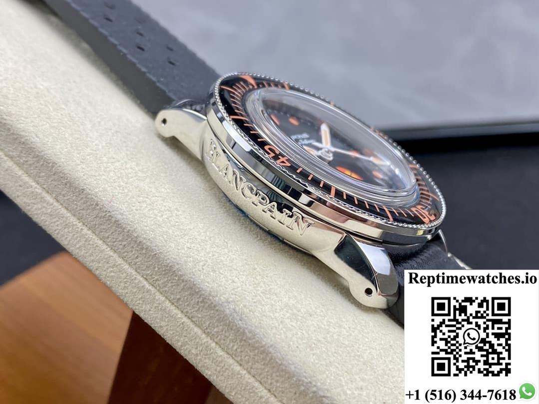 Blancpain Fifty Fathoms 5008E-1130-B64A Tw Factory Rubber Strap-Rep Time Watches