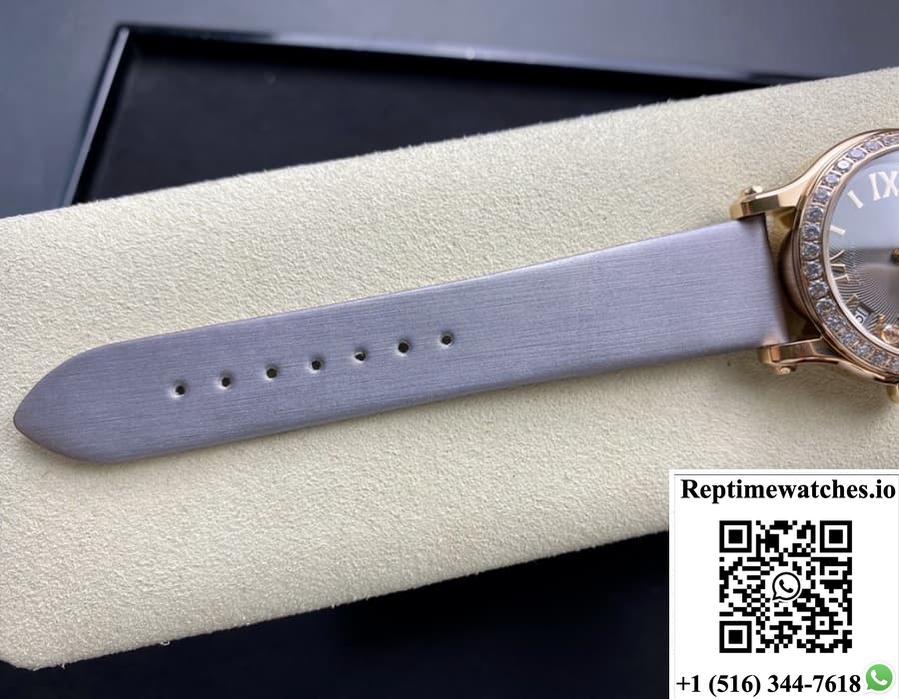 Chopard Happy Sport 274808-5014 Yf Factory Dark Grey Dial-Rep Time Watches