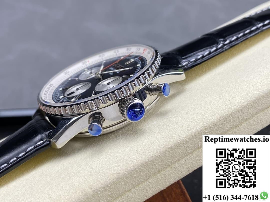 Breitling Aviation Chronograph1 Ab0137211B1P1 Bls Factory Alligator Leather Strap-Rep Time Watches