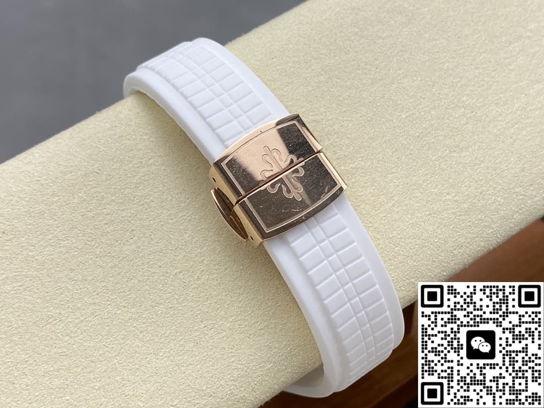 Patek Philippe AQUANAUT 5268-200R-001 GR Factory White dial