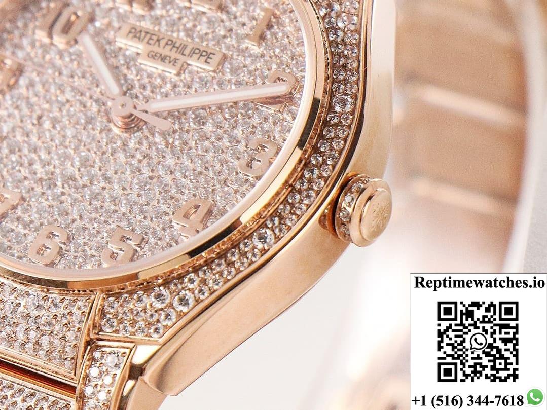 Patek Philippe TWENTY~4 7300-1450R-001 SJ Factory Diamond Crown