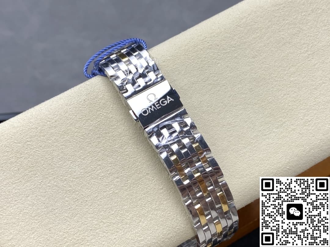 Omega De Ville 434.20.41.20.08.001 N1 factory back transparent bottom
