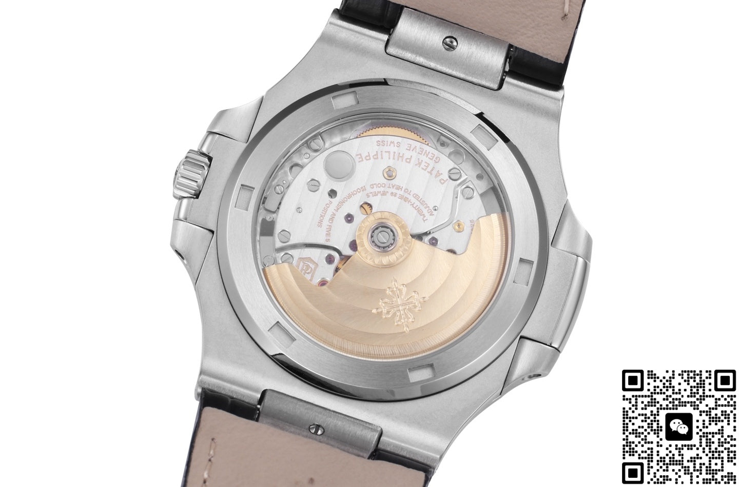 Patek Philippe Nautilus 5711G-001 BB Factory Crocodile Skin