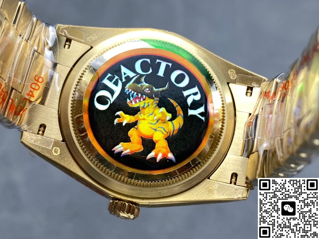 Rolex Day-Date m128238-0130 QF Factory Triangular Fluted Bezel