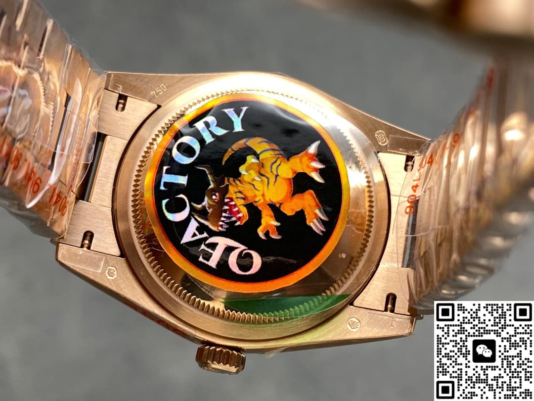 Rolex Day-Date m128235-0050 QF Factory Rose Gold Bezel