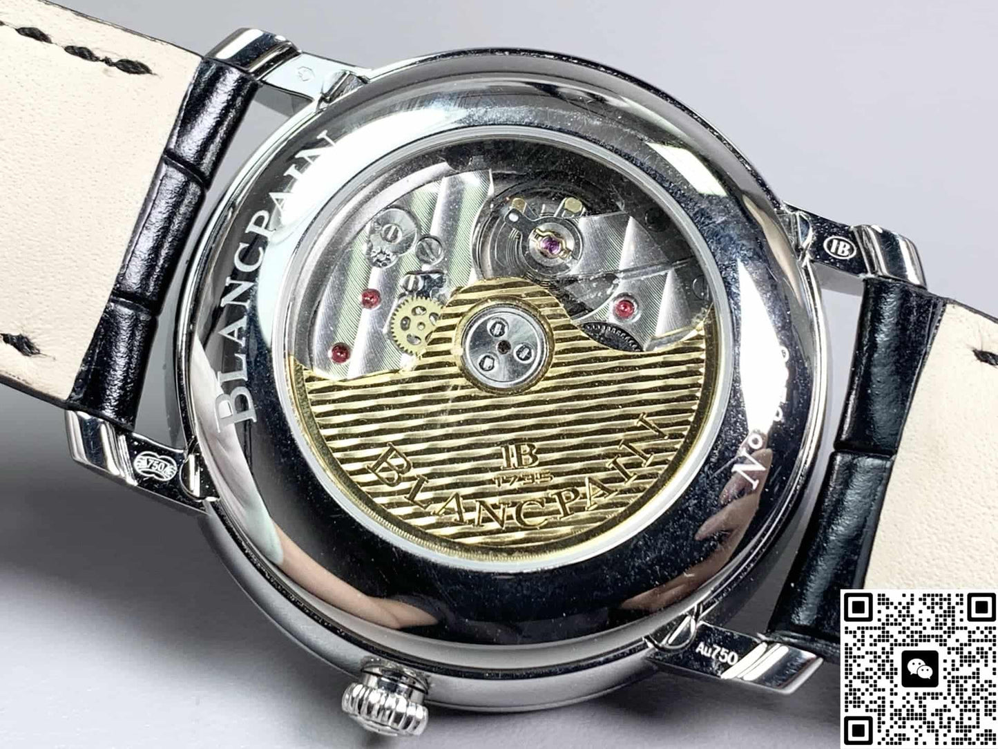 Blancpain Villeret 6654-1113-55B GR Factory Week Display