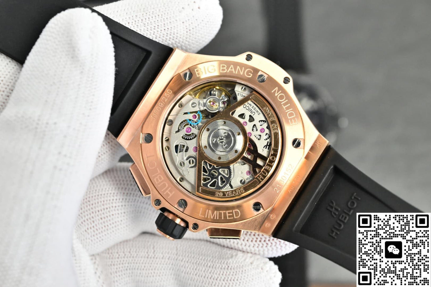 Hublot Big Bang 431.OM.1338.RX LS Factory Rubber Strap