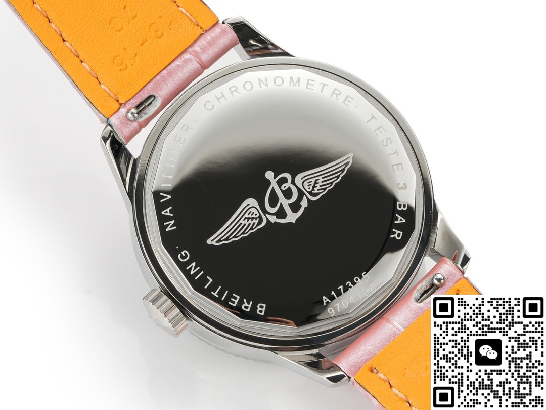 Breitling Aviation Chronograph A17395211A1P3 BLS Factory Alligator Leather Strap