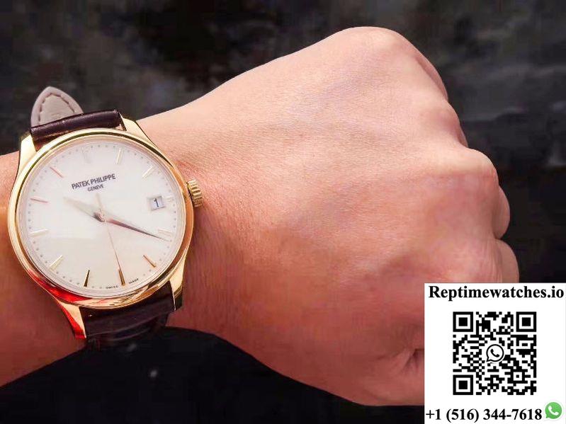 Zf Factory Patek Philippe Calatrava Yellow Gold 5227J-001 Flip Back Version-Rep Time Watches