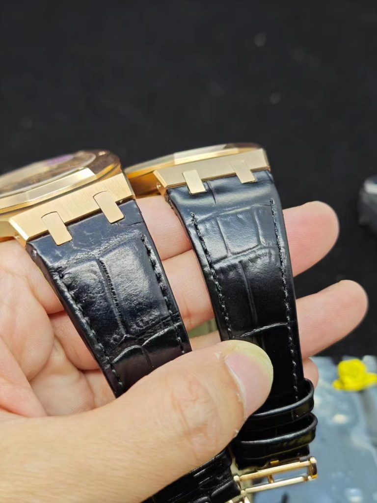 Aps Factory Replica Ap Royal Oak 15400 with Genuine Alligator Leather Strap