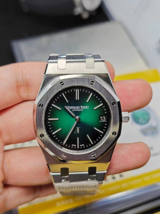 Z Factory Replica Ap 16202 Green with Platinum Coating