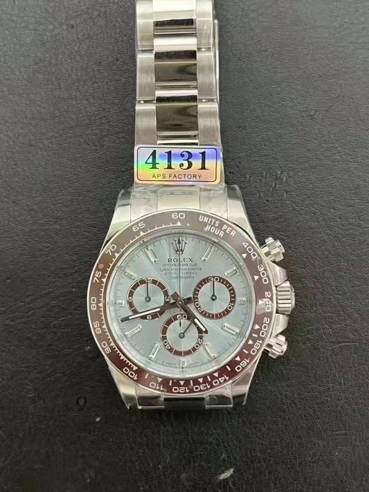 Aps Factory Replica Rolex Daytona Ice Blue Diamond Watch
