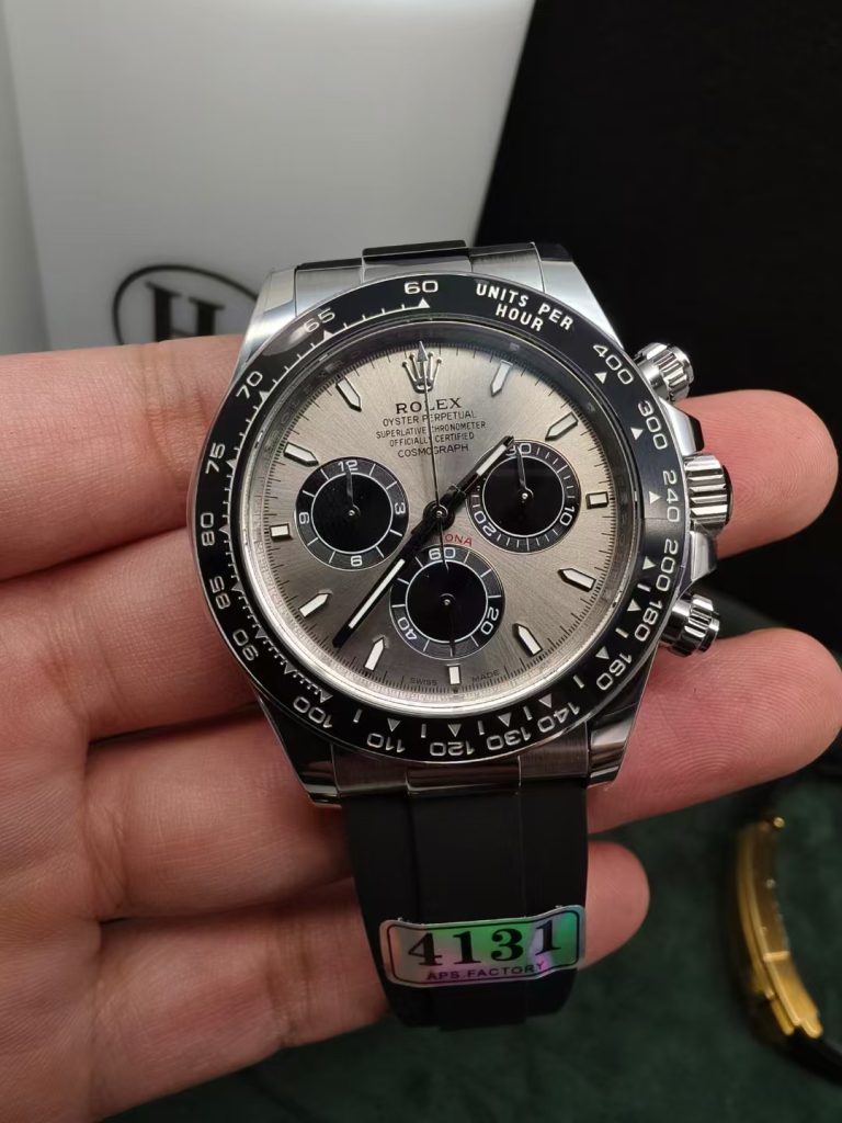 Aps Factory Replica Rolex Daytona Grey Increased Weight