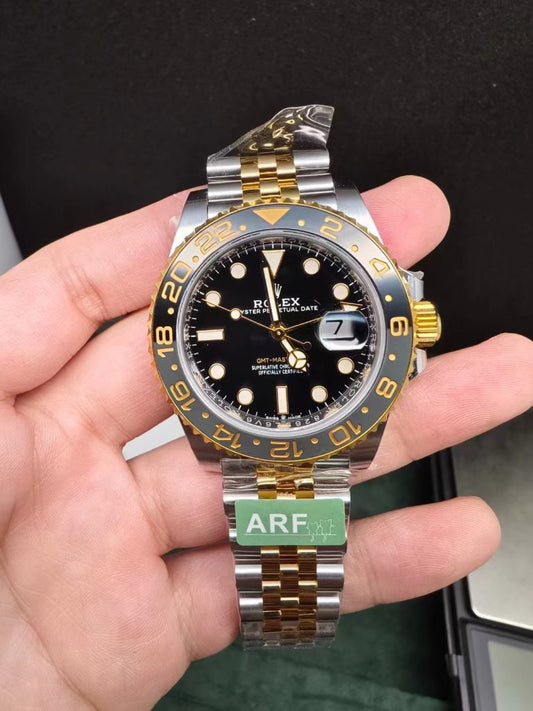 Ar Factory Replica Rolex Gmt Master Ii 126713 Pidan Black Grey Ceramic Bezel