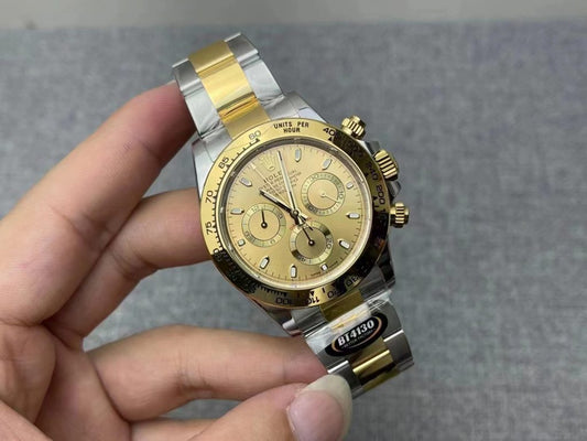 Bt Factory Replica Rolex Daytona 116503ln Two Tone with Super Clone 4130 Movement
