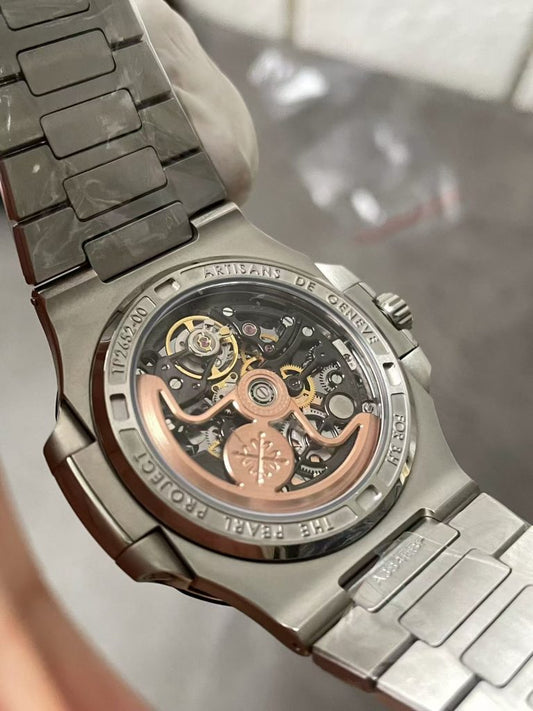 Adg Factory Replica Patek Philippe Skeletonised Nautilus 5711 the Pearl Project