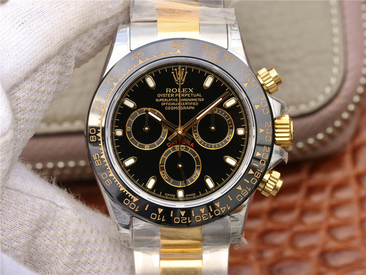 Jh Factory Replica Rolex Daytona Two Tone Watches Collection with Asia Clone 4130 Movement