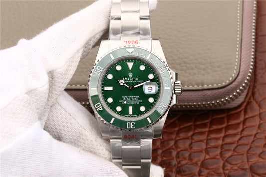 Noob Factory V8s Replica Rolex Submariner 116610lv Swiss Eta 2836 Green Ceramic Bezel the Best Green Submariner Stock