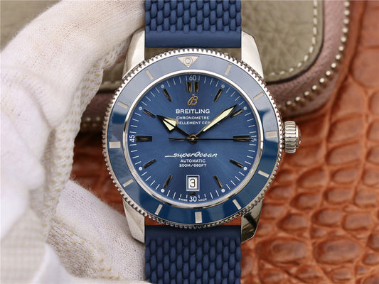 Om Factory Replica Breitling Superocean Heritage Ii Blue Watch with Clone B20 Movement